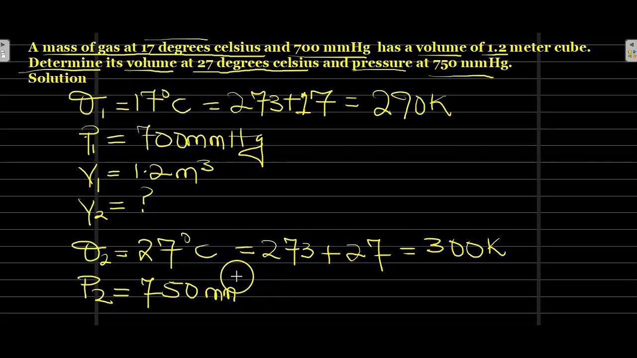 'Video thumbnail for CALCULATION OF VOLUME FROM PRESSURE LAW'