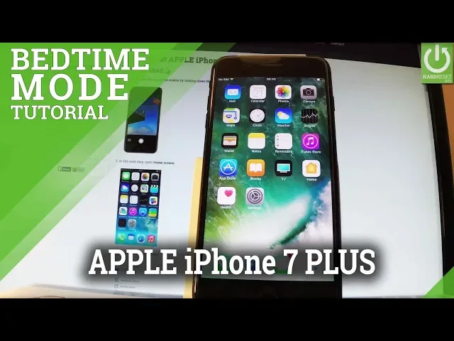 Video thumbnail for Bedtime Mode in APPLE iPhone 7 Plus - Activate Bedtime Mode