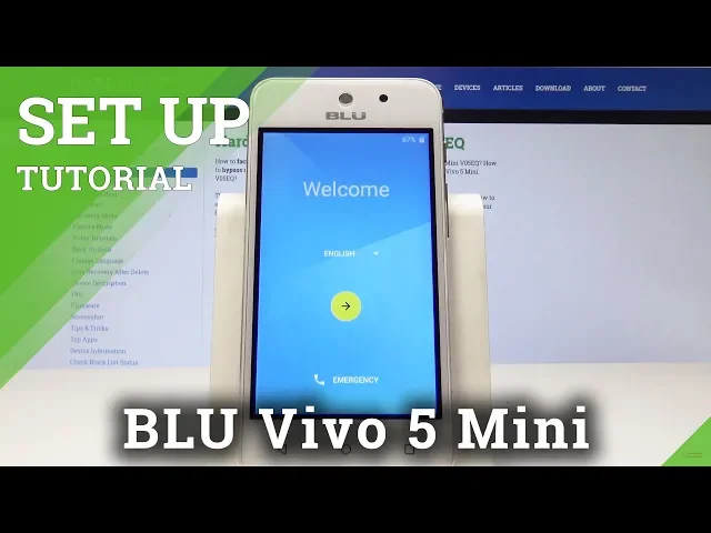 Video thumbnail for How to Activate BLU Vivo 5 Mini - Set Up Process / System Initialization