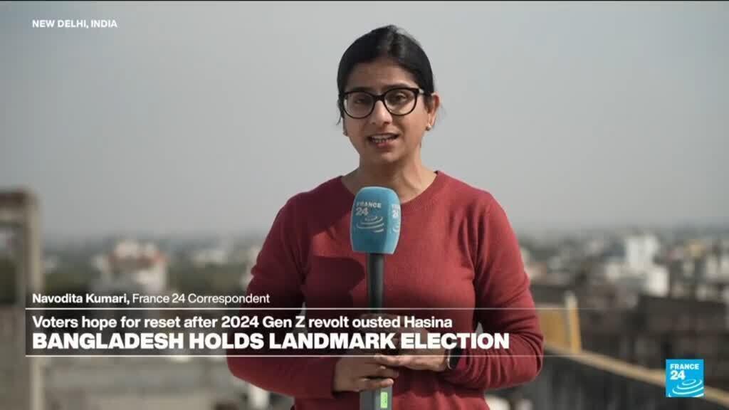Video thumbnail for Landmark Bangladeshi election takes place under heavy security