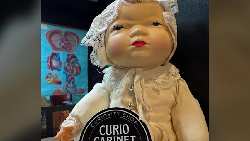 Video thumbnail for Searching for Agnes: Poughkeepsie shop owner looks for the special, creepy doll she accidentally sold