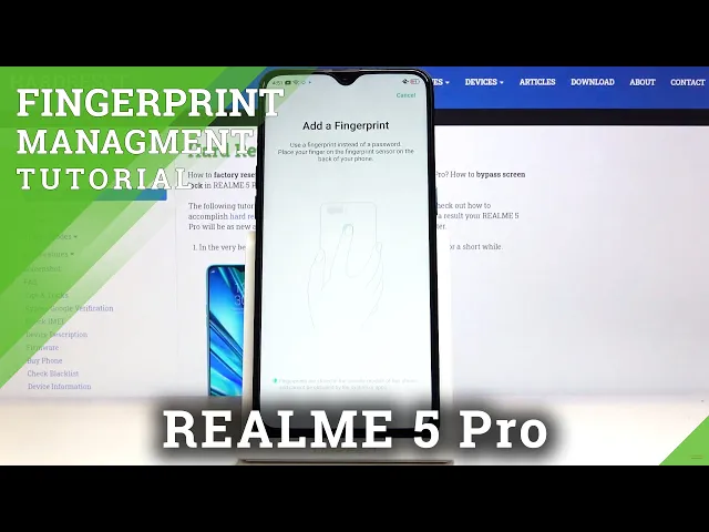 Video thumbnail for How to Add Fingerprints in REALME 5 Pro – Fingerprint Scanner