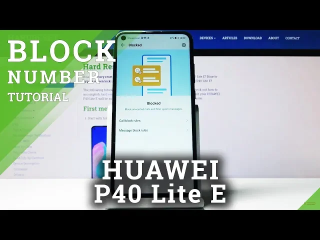 Video thumbnail for How to Block Number in HUAWEI P40 Lite E – Create Blacklist