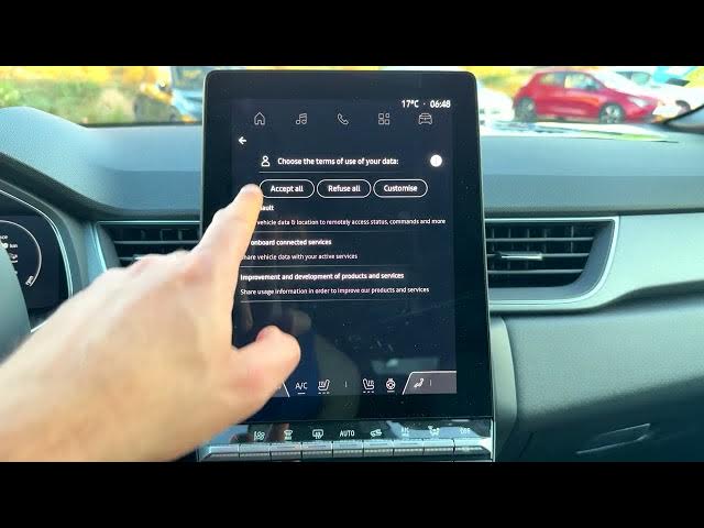 Video thumbnail for Renault Captur – How to Delete Profile from Infotainment System