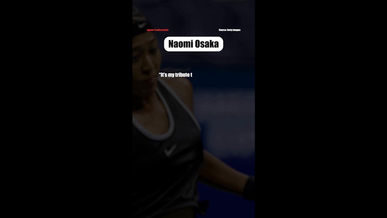 Video thumbnail for Naomi Osaka Reveals the Inspiration Behind Her Allen Iverson Tribute at US Open