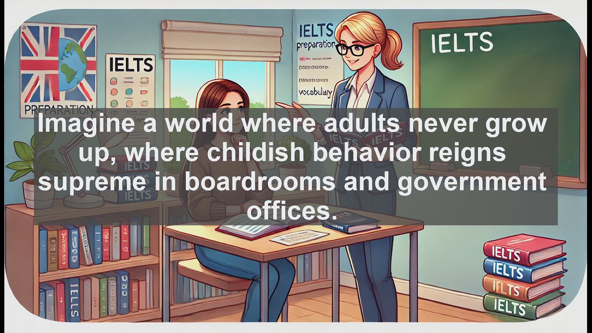 'Video thumbnail for 2000 Must Know IELTS 9.0 Vocabulary - Infantile: A Key Word for IELTS Success'