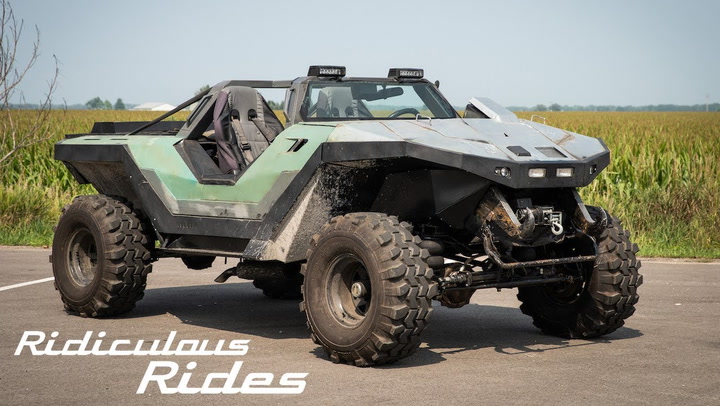 Video thumbnail for Halo Fan Builds A Real Life Warthog
