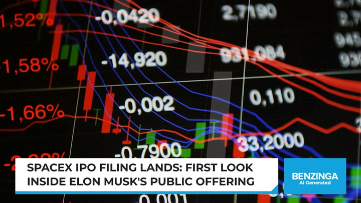 Video thumbnail for SpaceX IPO Filed