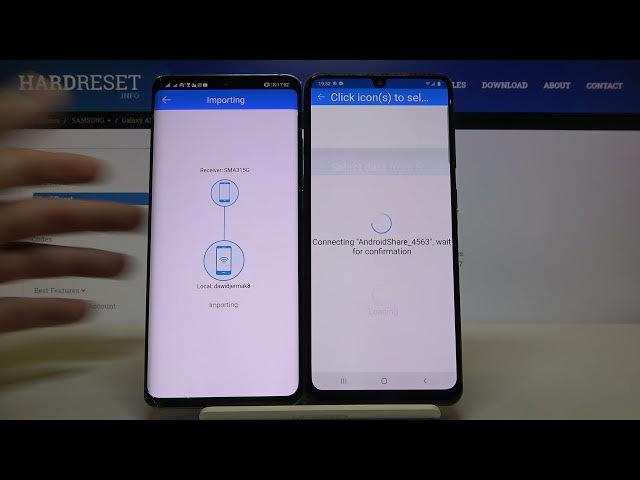 Video thumbnail for Transfer Data from Huawei Phone to Samsung Galaxy A31 – CLONEit App