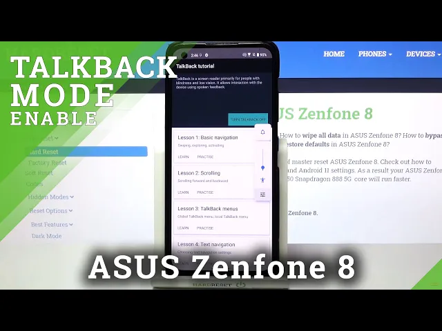 Video thumbnail for How to Enable Talkback Mode in ASUS ZenFone 8 – Turn On Screen Reader