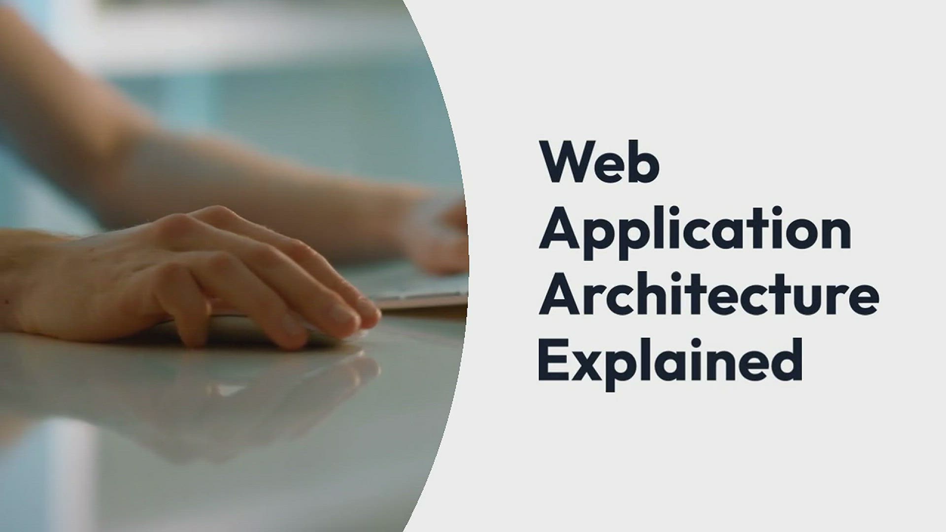 'Video thumbnail for Web Application Architecture for Beginners'