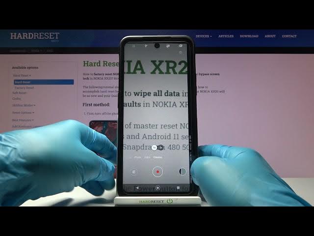 Video thumbnail for All Camera Modes on NOKIA XR20 – Enable Camera Features