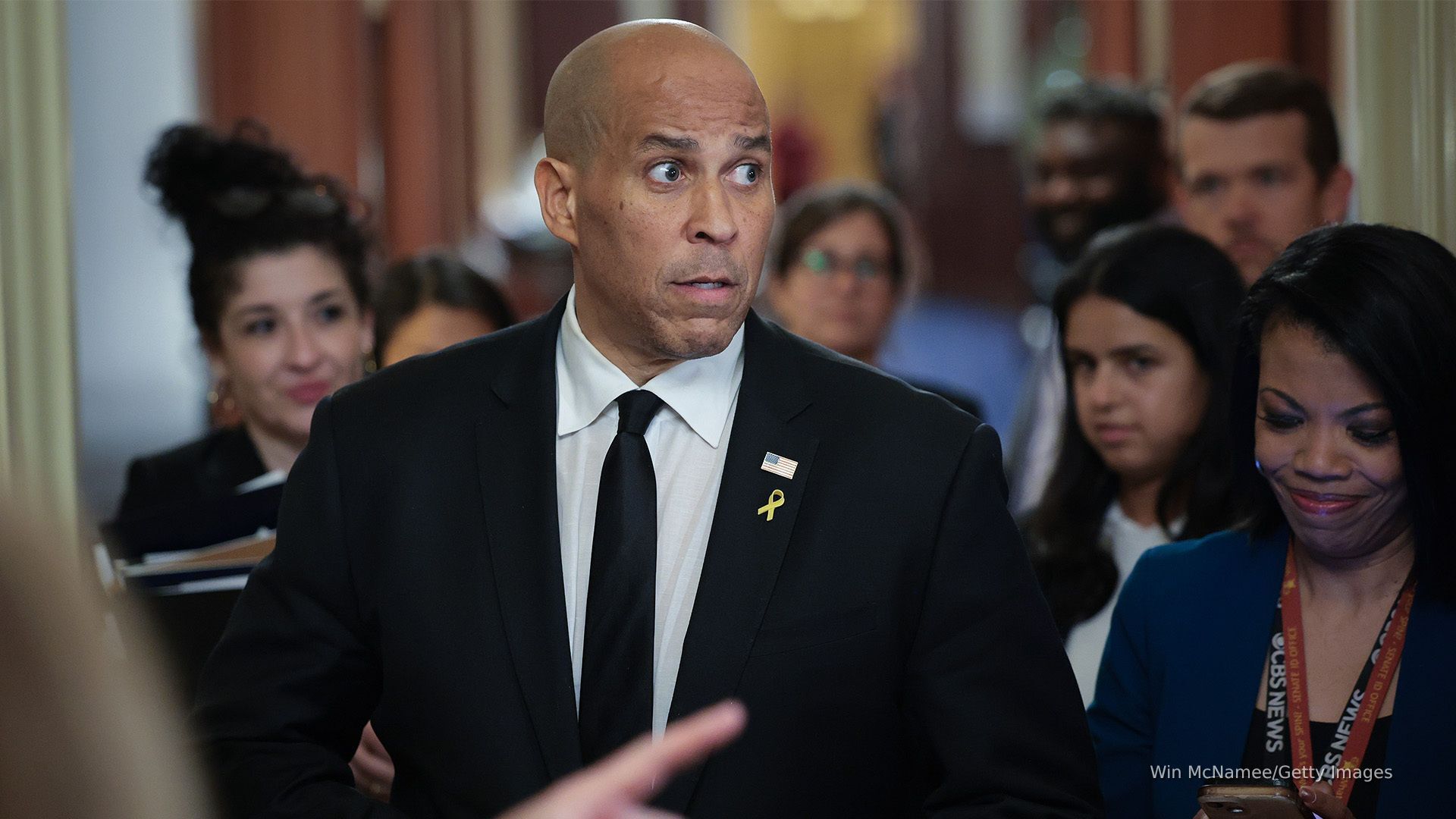 Video thumbnail for Did Sen. Booker biohack a wellness trend during his marathon speech?