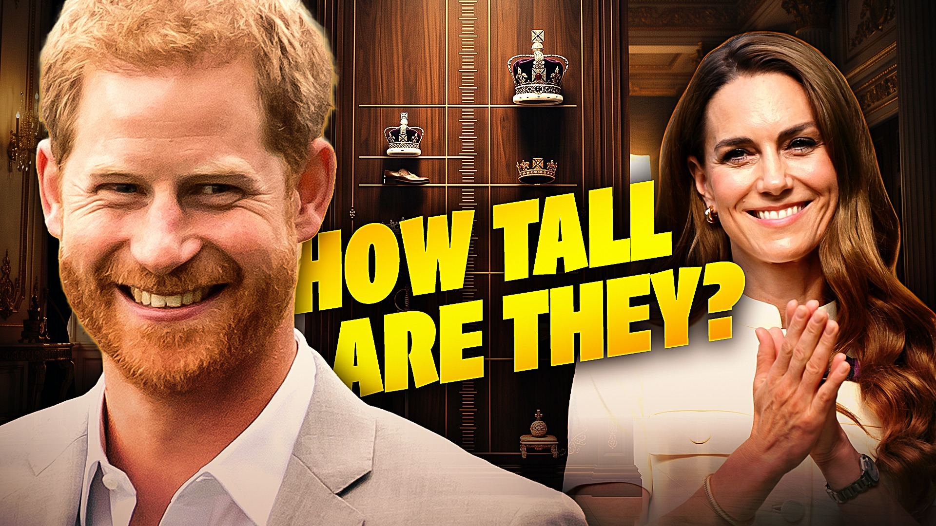 Video thumbnail for How Tall Is The Royal Family? Their Height From Shortest To Tallest