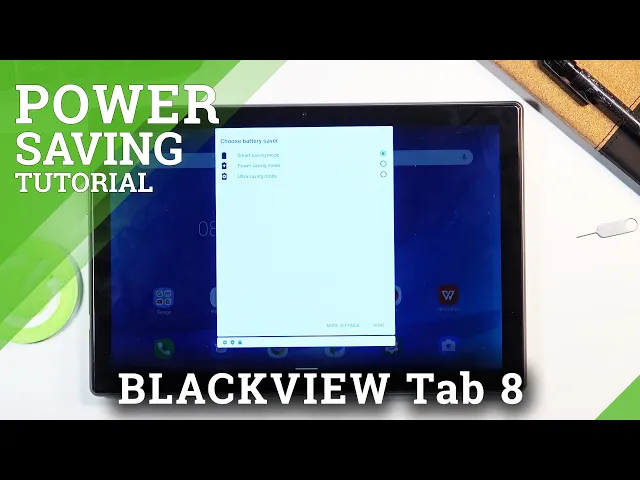 Video thumbnail for How to Enable Power Saving Mode in BLACKVIEW Tab 8 – Extend Battery Life