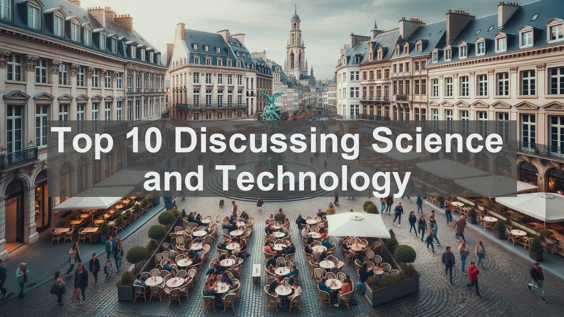 'Video thumbnail for Top 10 Discussing Science and Technology'