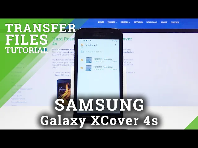 Video thumbnail for How to Transfer Files in SAMSUNG Galaxy Xcover 4s – Relocate Data