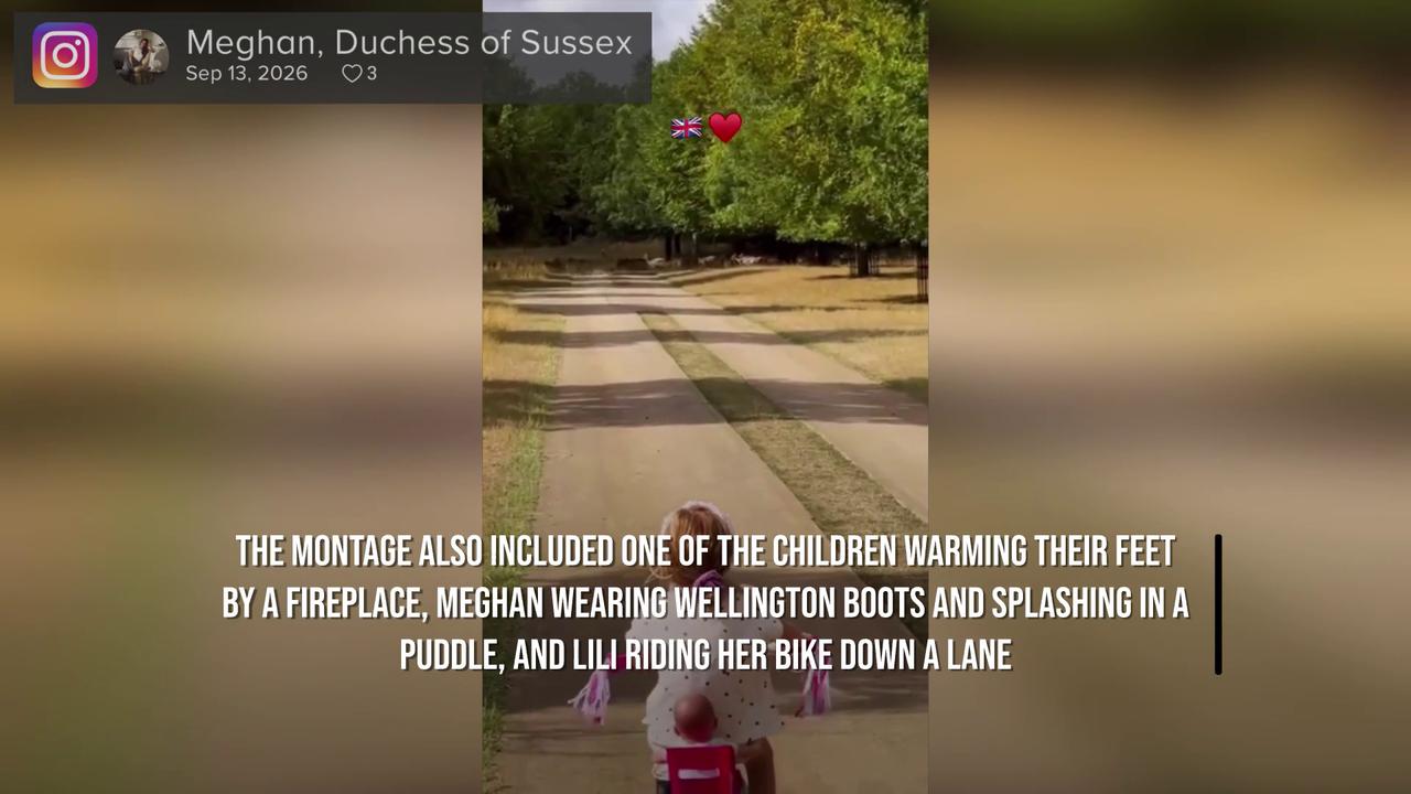 Video thumbnail for NEWS OF THE WEEK: Meghan, Duchess of Sussex shares glimpse into family life in U.K..