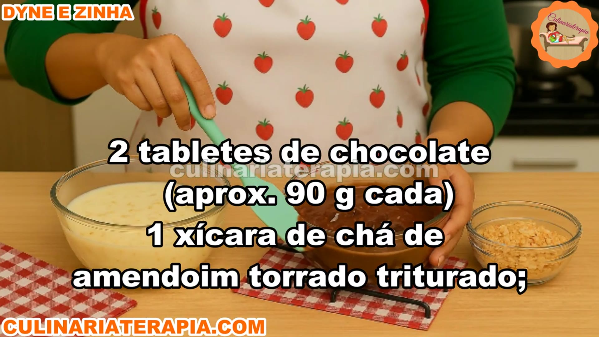 'Video thumbnail for Pavê de Amendoim com Chocolate – Cremoso e Fácil de Fazer!'