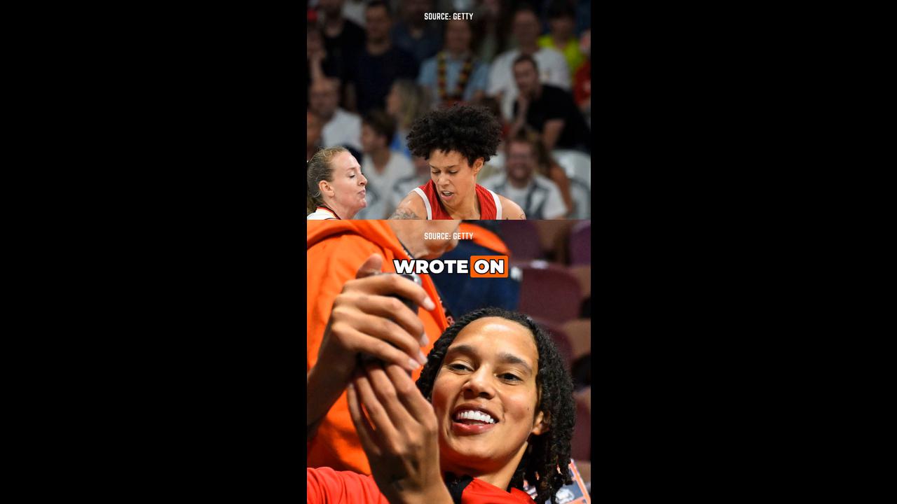 Video thumbnail for Brittney Griner finds emotional closure after recovering belongings from Russia