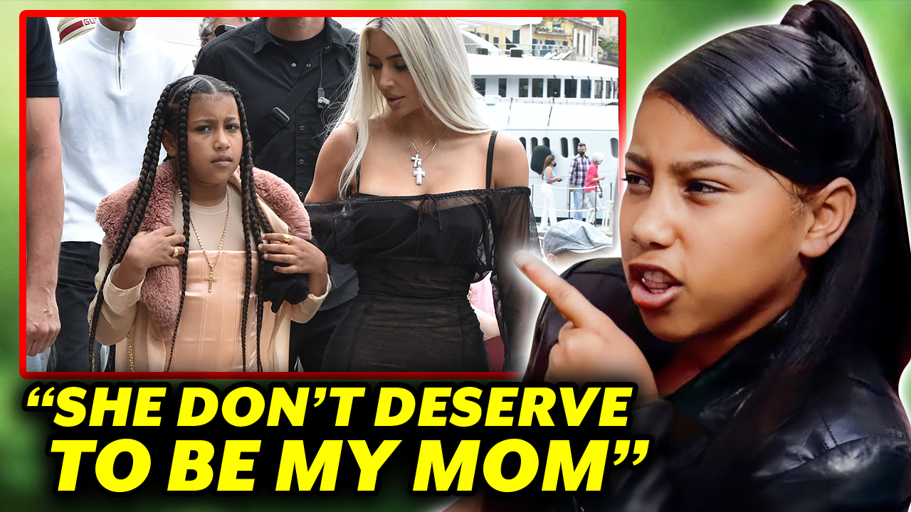Video thumbnail for North West Calls Out Kim Kardashian Over Kanye West Drama: VIRAL Moment!