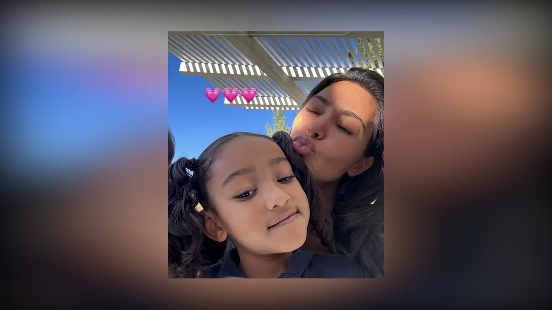 Video thumbnail for North West Calls Out Kim Kardashian Over Kanye West Drama: VIRAL Moment!
