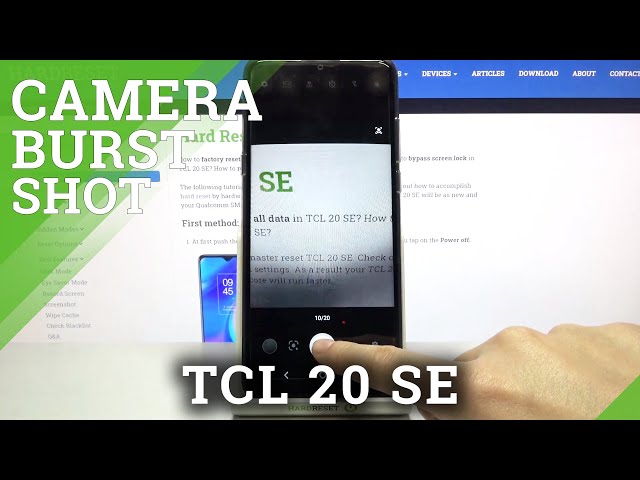 Video thumbnail for How to Take Burst Shot in TCL 20 SE – Activate Burst Shot