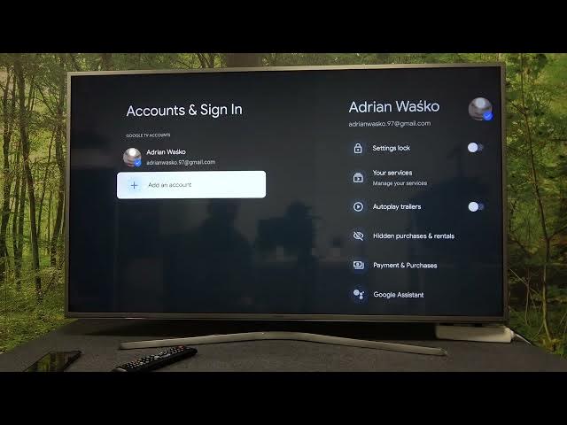 Video thumbnail for How To Remove Google Account from Google Chromecast 4K with Google TV - Delete Chromecast Account