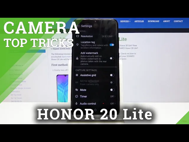 Video thumbnail for Camera Top Tricks in Honor 20 Lite