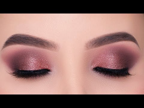 Video thumbnail for Smokey Rose Golden Eye Makeup Tutorial | Holiday Glam Look