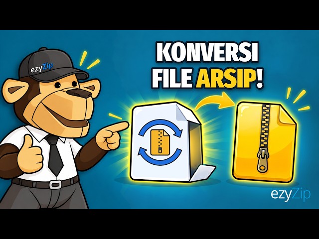 Video thumbnail for Cara Mengonversi File Arsip Online Gratis | Tanpa Instalasi Perangkat Lunak