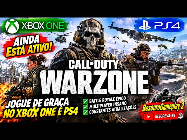 Video thumbnail for WARZONE JOGANDO RESURGENCIA E BATTLE ROYALE..(XBOX ONE) (PS4)