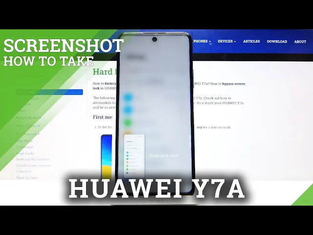 Video thumbnail for How to Grab Screenshot on HUAWEI Y7a – Capture Content