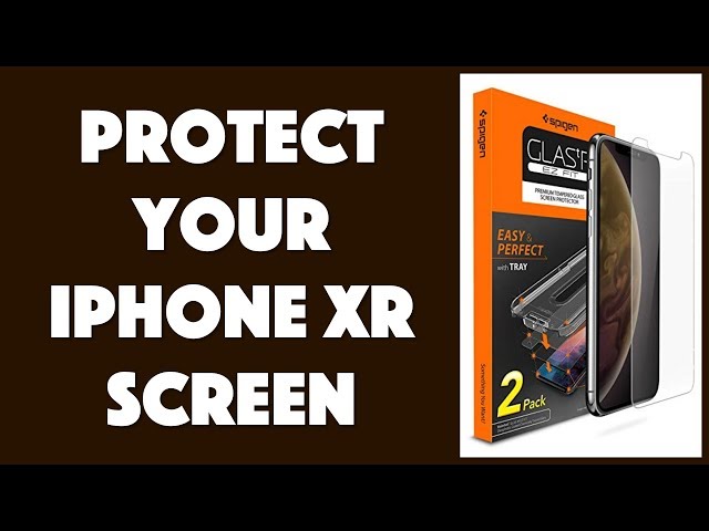 Video thumbnail for Spigen GLAS.tR Screen Protector for iPhone XR - Installed!