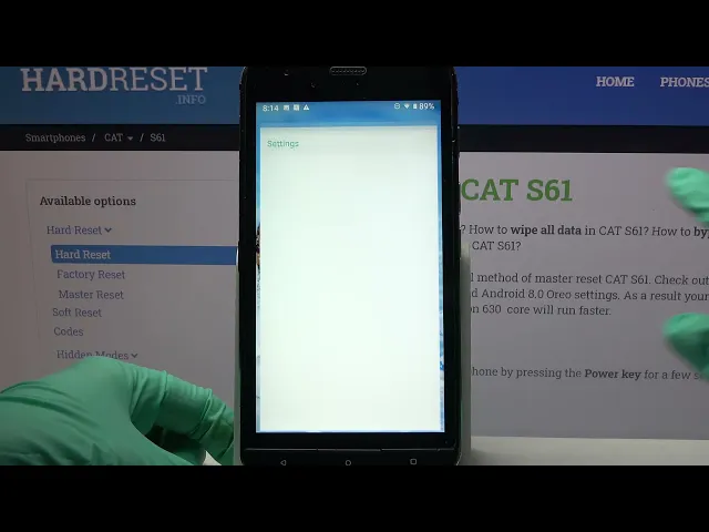 Video thumbnail for How to Check Specification of CAT S61 – CPU-Z Pro