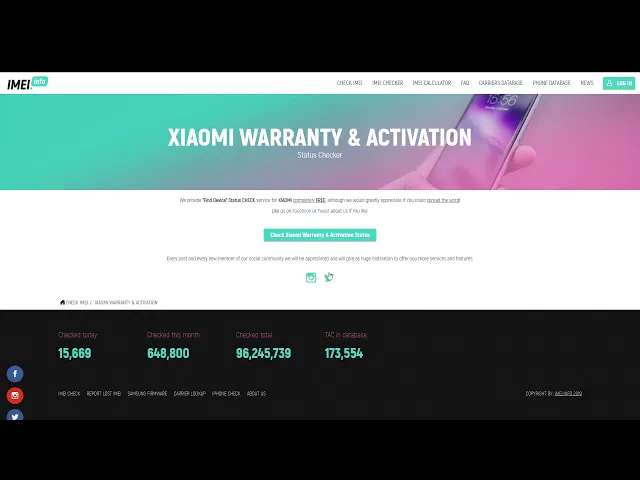 Video thumbnail for XIAOMI Warranty Status / IMEI Checker for XIAOMI / How to Check XIAOMI Activation Status