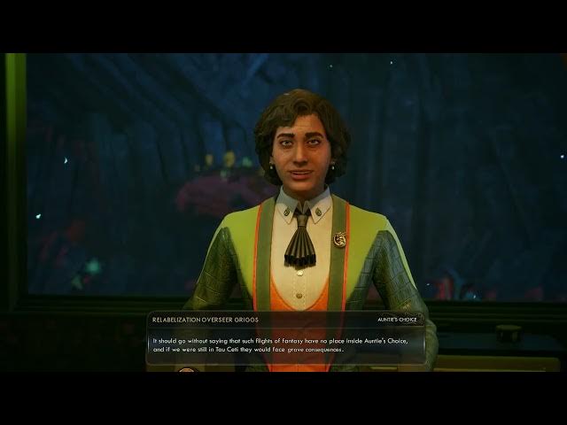 Video thumbnail for The Outer Worlds 2 - Now Hiring: Invaluable Disposable Agent: Meet Relabelization Overseer Griggs