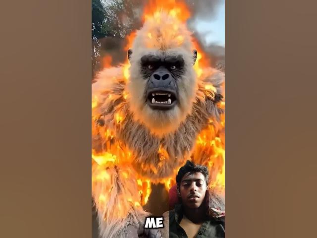 Video thumbnail for This alien is doing wrong with yeti 😱😱 #shorts