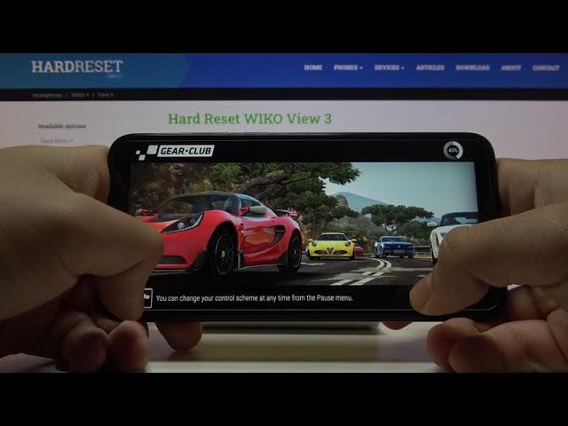 Video thumbnail for Gear Club Game Test on Wiko View 3 – Short Gameplay