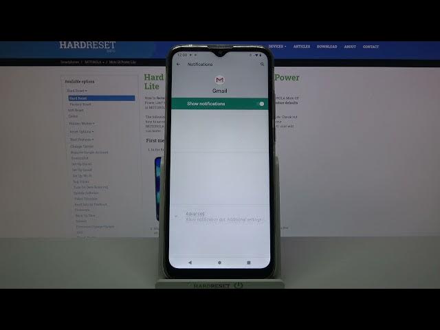 Video thumbnail for Disable Messages from Apps – MOTOROLA Moto G8 Power Lite and Notifications
