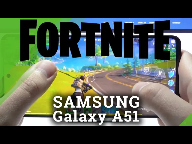 Video thumbnail for Samsung Galaxy A51 - Fortnite Performance Checkup | Short Gameplay on Galaxy A51 with Exynos 9611