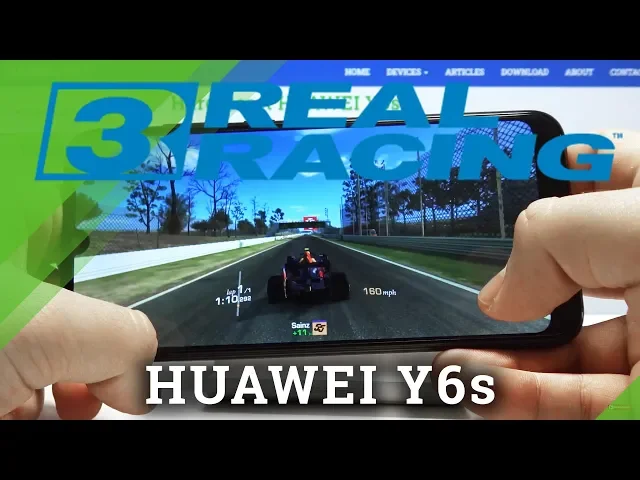 Video thumbnail for How Real Racing 3 works on Huawei Y6s – NFS FPS / Game Review