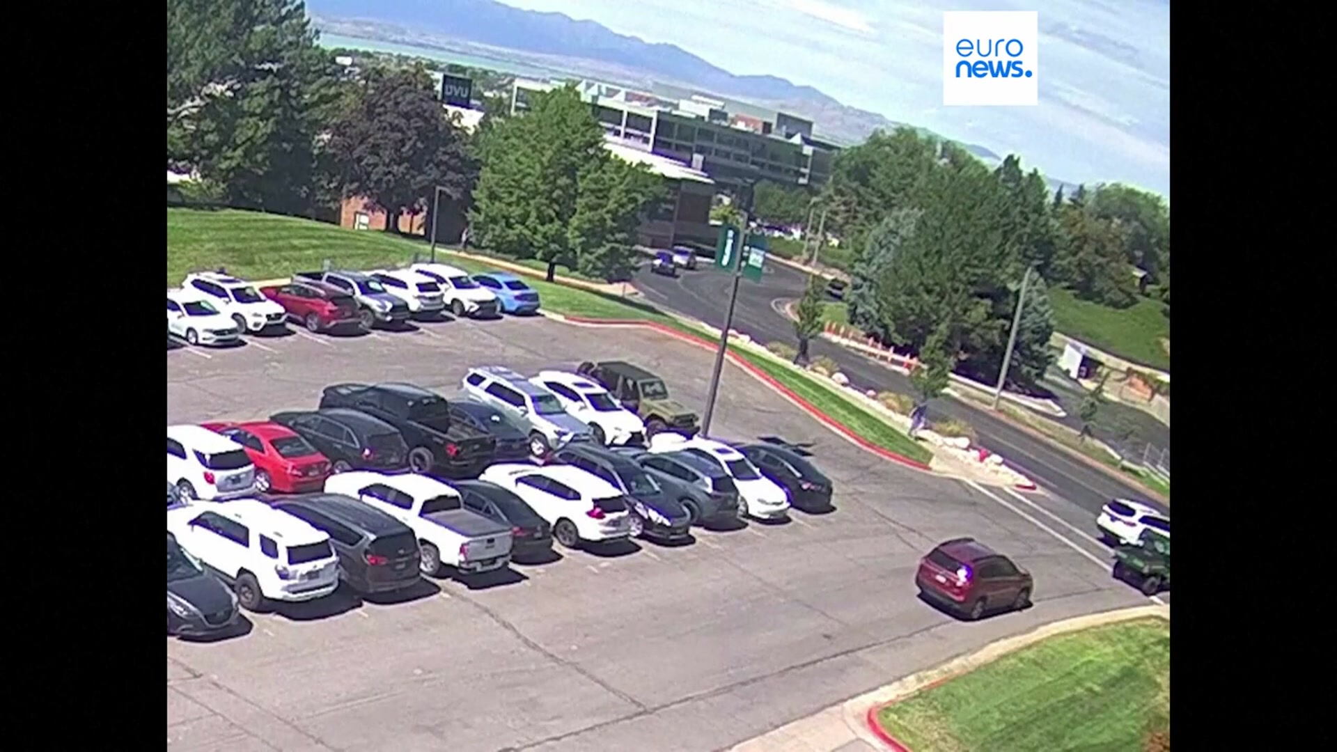 'Video thumbnail for FBI release video of suspected gunman in Charlie Kirk shooting'