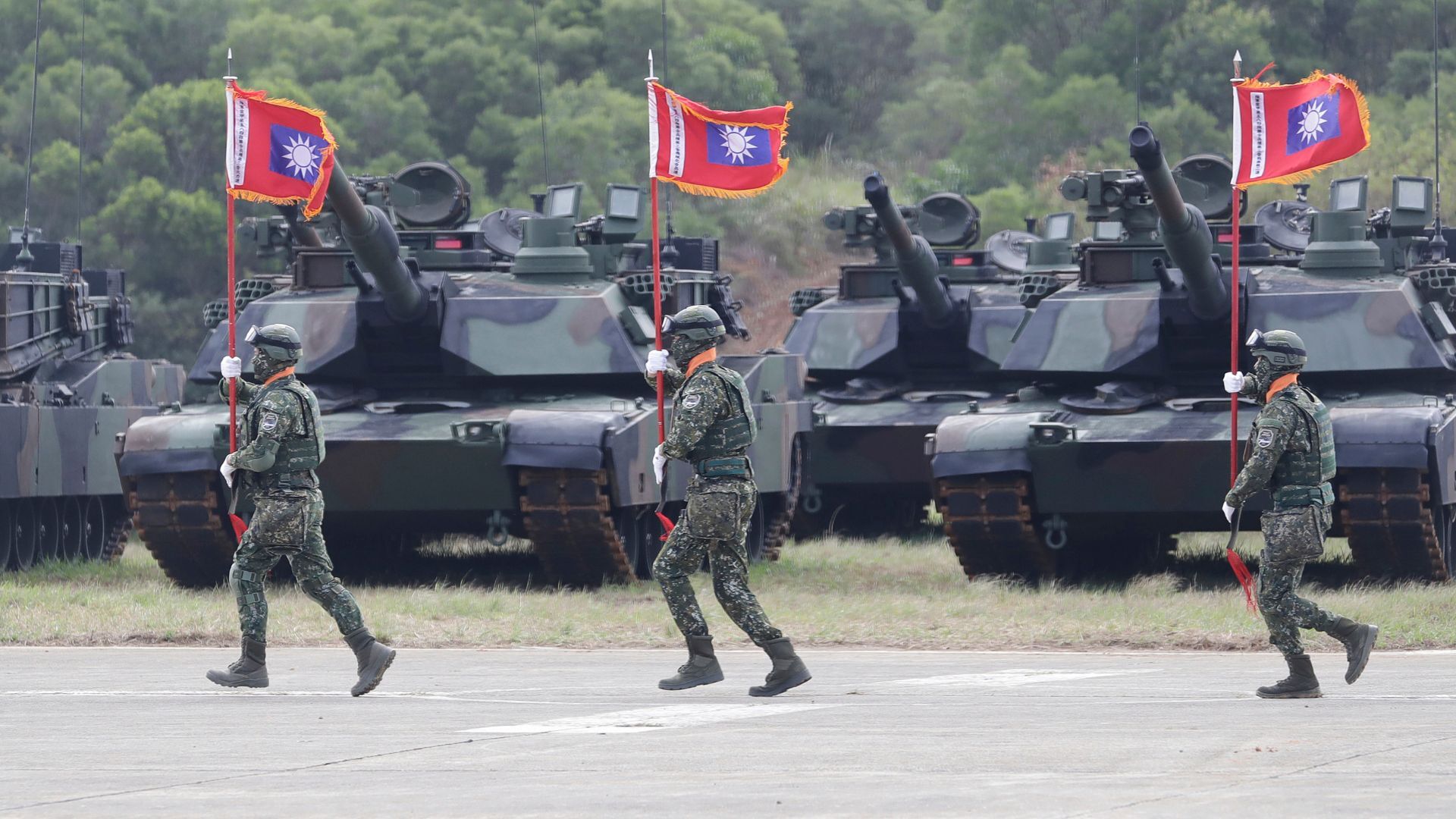 Video thumbnail for Taiwan launches civil defence update amid rising Chinese military threat