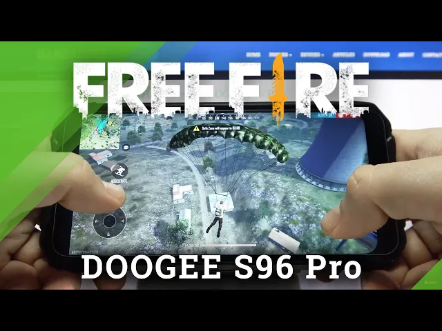 Video thumbnail for Garena Free Fire Performance Test on DOOGEE S96 Pro - Gameplay