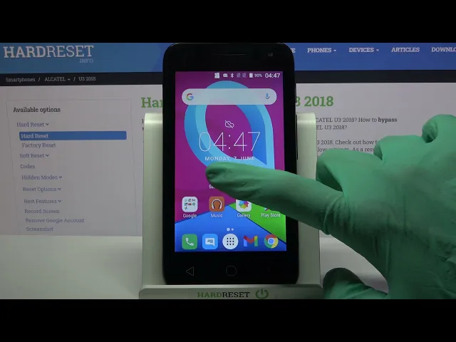 Video thumbnail for Open and Check All Smartphone Specifications - ALCATEL U3 2018