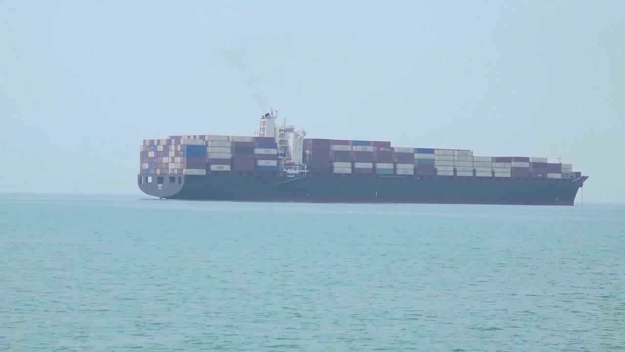Video thumbnail for Iran: IRGC says 15 vessels pass through Strait of Hormuz in past 24 hours.