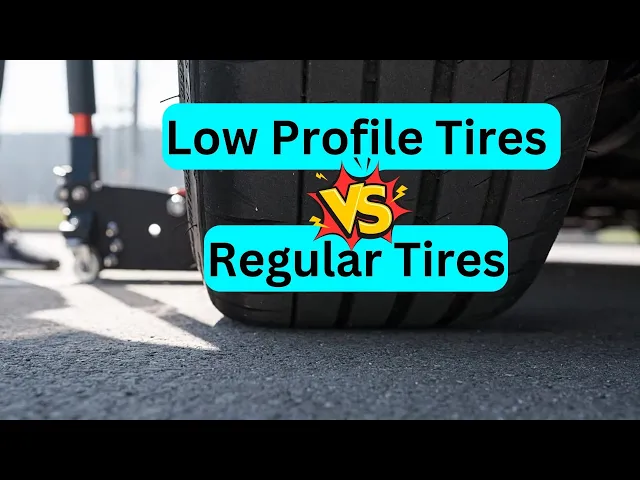 'Video thumbnail for Tire Comparisons: Low Profile Tires VS Regular Tires'