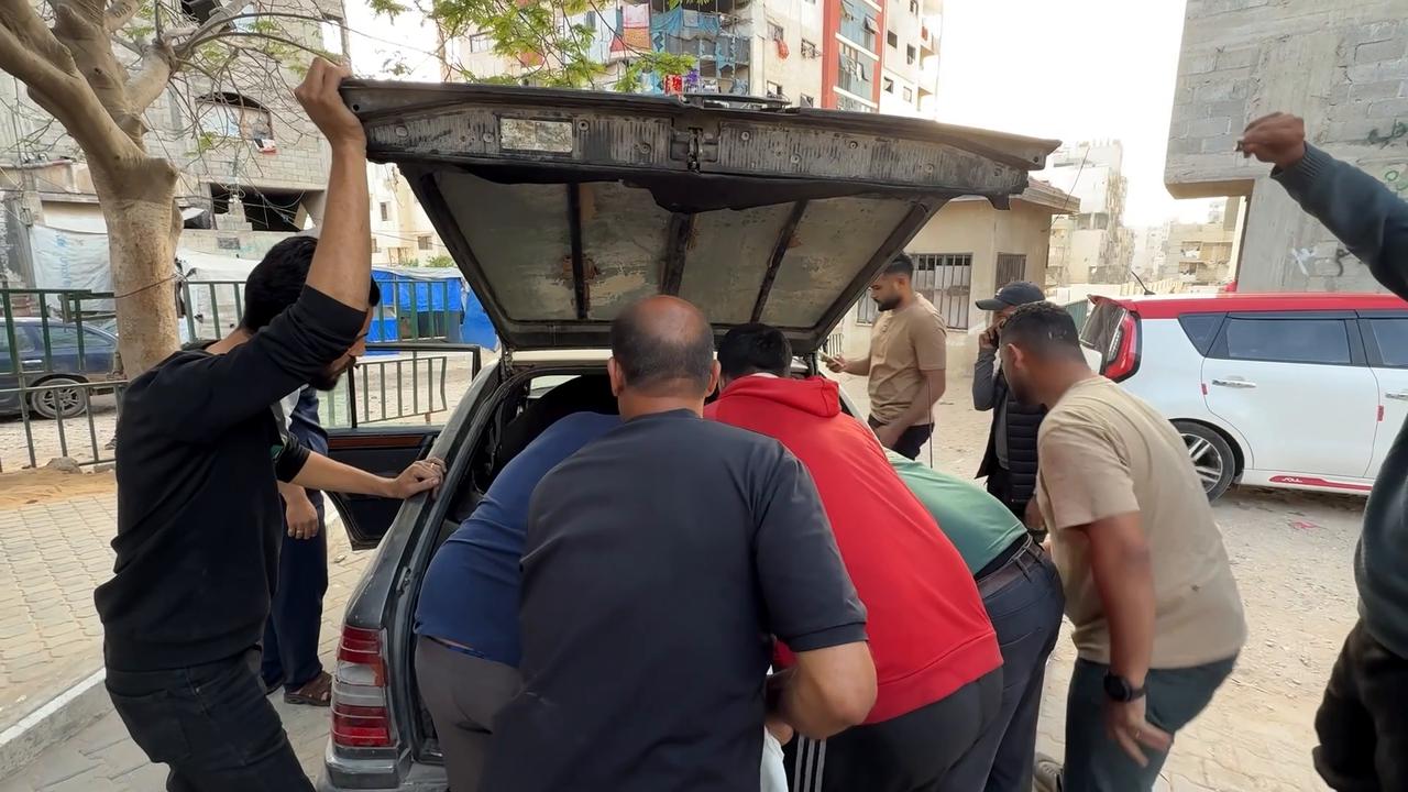 Video thumbnail for Palestinian killed in Gaza drone strike disrupting temporary truce (2).