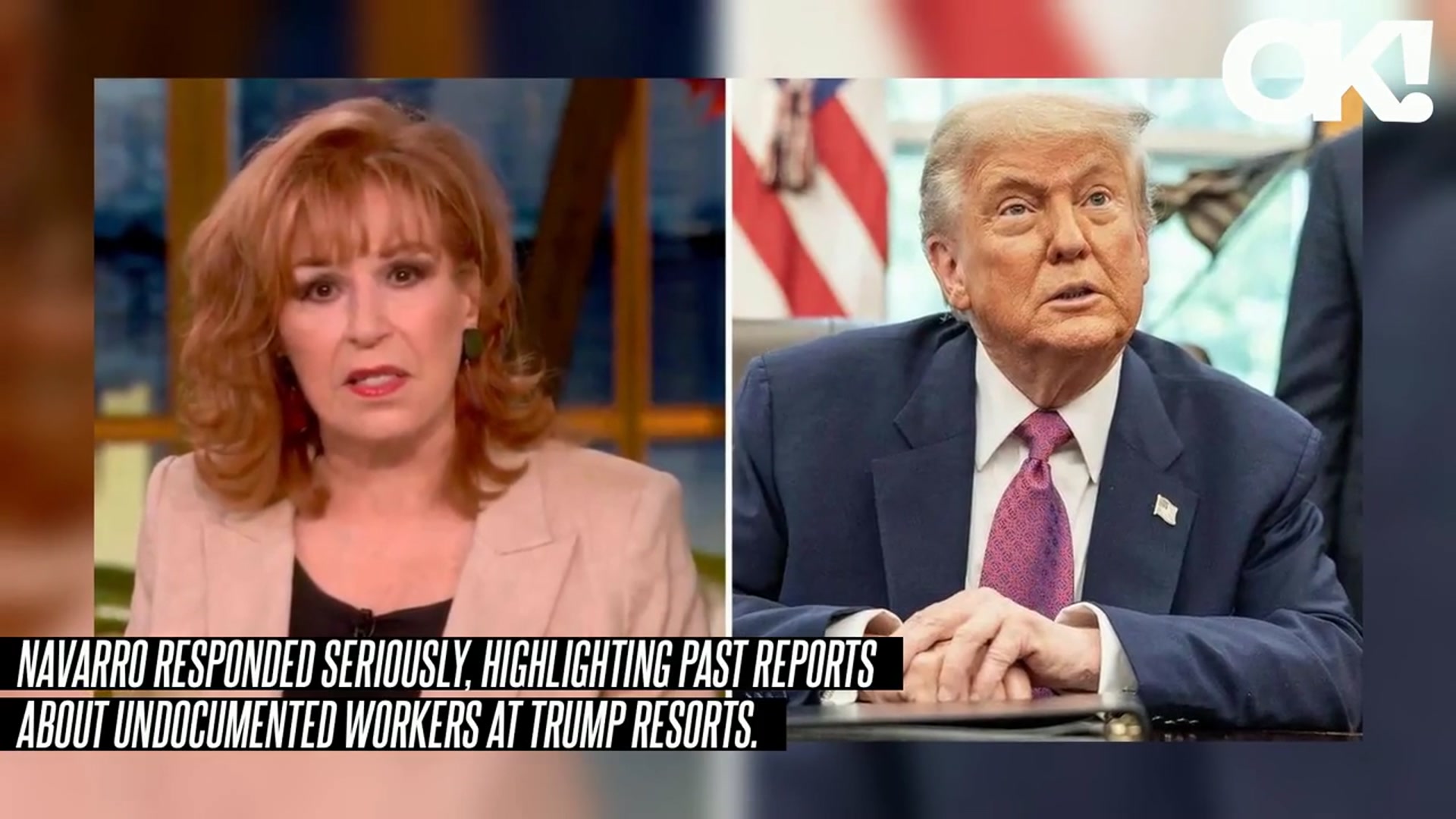 'Video thumbnail for Joy Behar Questions If 'Undocumented Immigrants' Are Working at Donald Trump's Mar-a-Lago Estate Amid His'